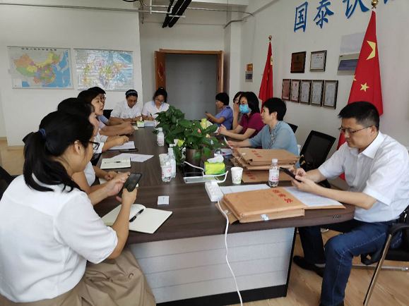 国家认监委老师莅临我机构检查指导工作